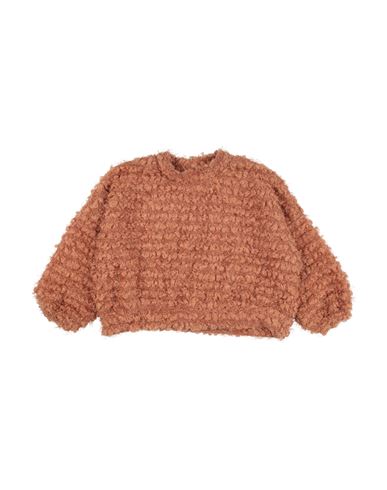 Caffe' D'orzo Caffé D'orzo Toddler Girl Sweater Brown Size 6 Polyester, Viscose, Elastane In Brown
