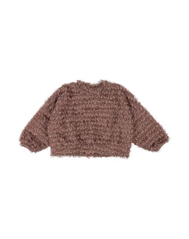 CAFFE' D'ORZO CAFFÉ D'ORZO TODDLER GIRL SWEATER LIGHT BROWN SIZE 4 POLYESTER, VISCOSE, ELASTANE 