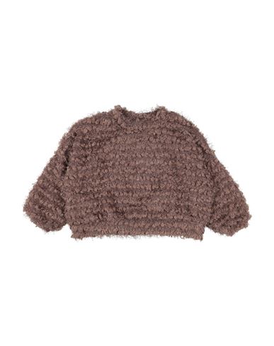 CAFFE' D'ORZO CAFFÉ D'ORZO TODDLER GIRL SWEATER TAUPE SIZE 4 POLYESTER, VISCOSE, ELASTANE 