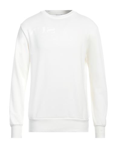 Sundek Man Sweatshirt Ivory Size L Cotton In White