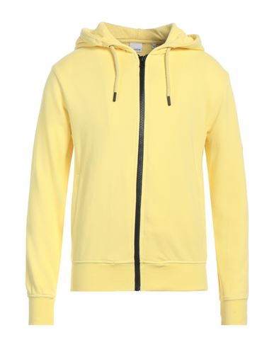 Sundek Man Sweatshirt Yellow Size Xl Cotton