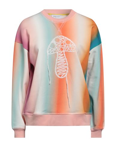 Shop Mira Mikati Woman Sweatshirt Orange Size M Organic Cotton