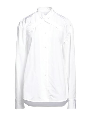 Shop Off-white Woman Shirt White Size 8 Cotton