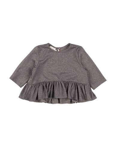 Caffe' D'orzo Babies' Caffé D'orzo Newborn Girl T-shirt Purple Size 3 Viscose, Polyester, Nylon, Elastane In Gray