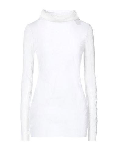 The Row Woman Top White Size L Polyester In Metallic