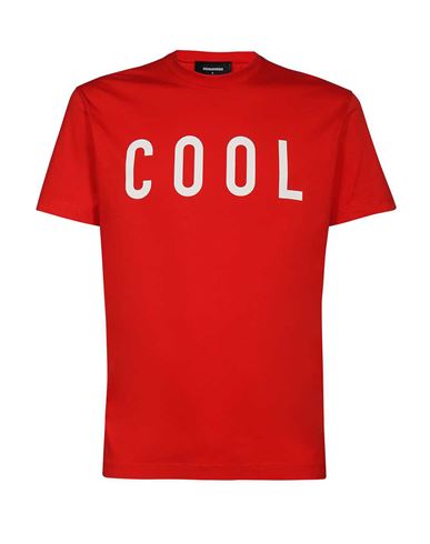 Shop Dsquared2 T-shirt Man T-shirt Red Size Xxl Cotton