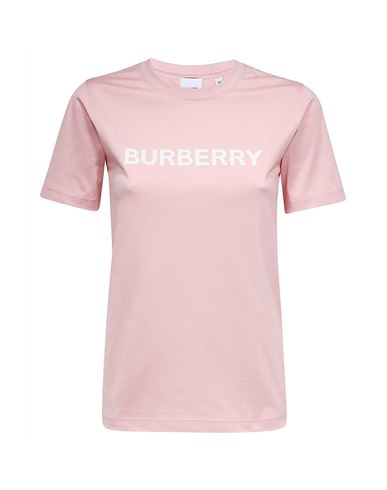 Shop Burberry Pink T-shirt Woman T-shirt Pink Size S Cotton
