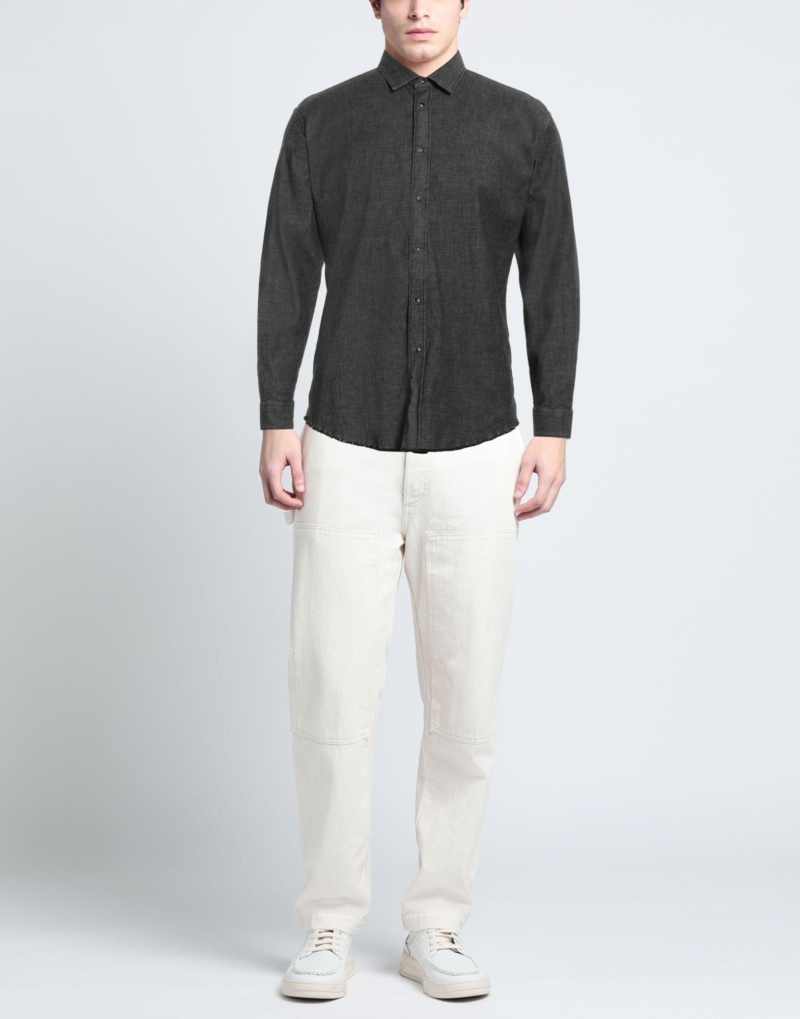  Grey Daniele Alessandrini - Camisetas Y Tops - Camisas Vaqueras - On Yoox.com 