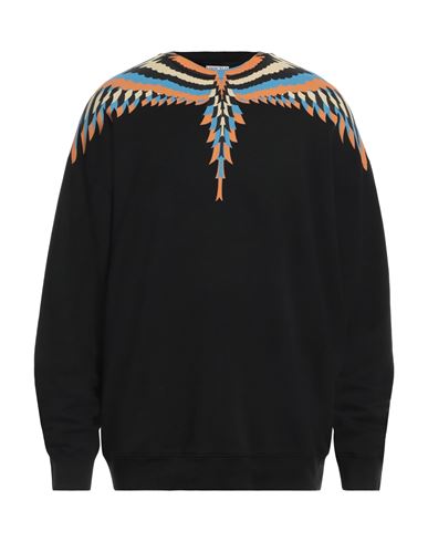 Shop Marcelo Burlon County Of Milan Marcelo Burlon Man Sweatshirt Black Size M Cotton