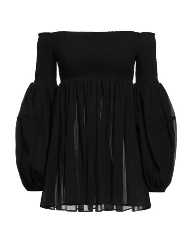 Shop Chloé Woman Top Black Size 6 Virgin Wool