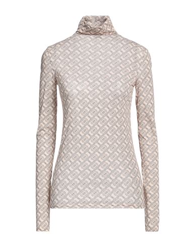 Pinko Woman T-shirt Blush Size L Polyamide, Elastane In Gray