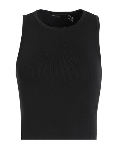 Shop Vero Moda Woman Top Black Size Xl Polyester