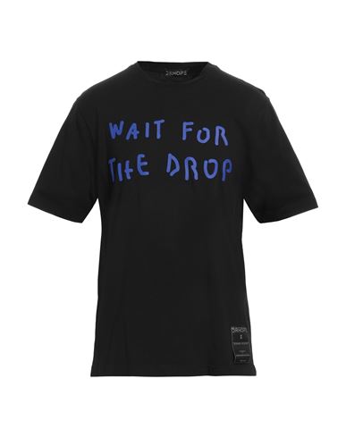 Drhope Man T-shirt Black Size Xl Cotton