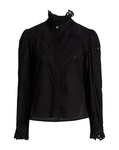 Isabel Marant Étoile Marant Étoile Woman Shirt Black Size 8 Cotton