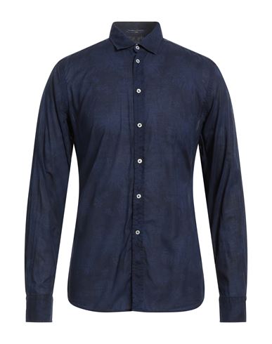 B.d.baggies B. D.baggies Man Shirt Navy Blue Size 16 ½ Cotton
