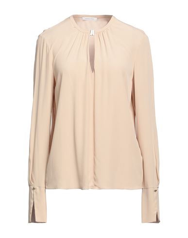 Patrizia Pepe Woman Top Sand Size 6 Viscose In Beige