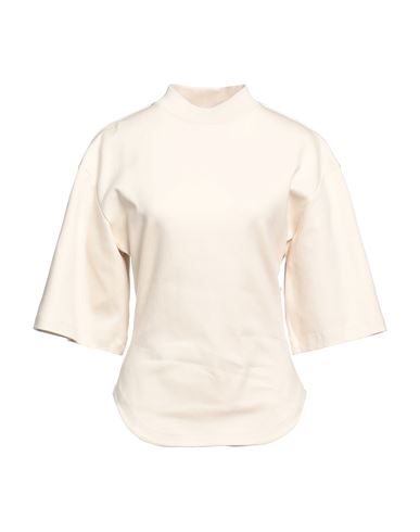 Shop Attico The  Woman Sweatshirt Ivory Size 6 Cotton In White