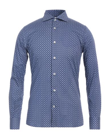 Shop Altemflower Man Shirt Blue Size 15 ½ Cotton, Elastane