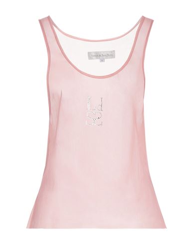 LUDOVIC DE SAINT SERNIN LUDOVIC DE SAINT SERNIN WOMAN TOP ANTIQUE ROSE SIZE S POLYESTER 