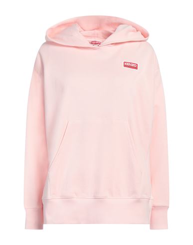 Kenzo Woman Sweatshirt Light Pink Size L Cotton