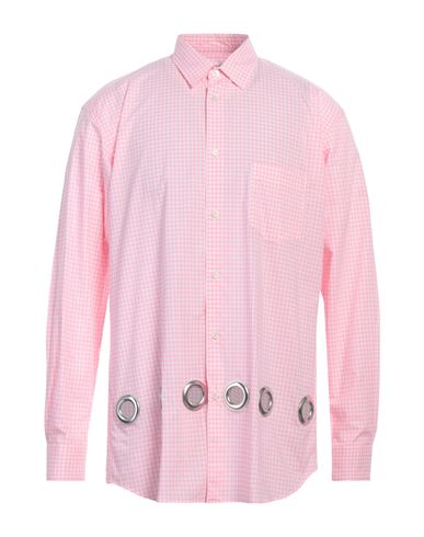 Shop Comme Des Garçons Shirt Man Shirt Pink Size L Cotton