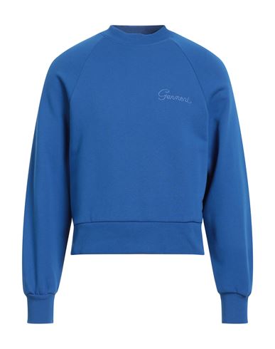 Shop Garment Workshop Man Sweatshirt Bright Blue Size Xs Cotton