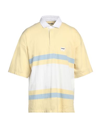 Shop Wrangler Man Polo Shirt Yellow Size M Cotton