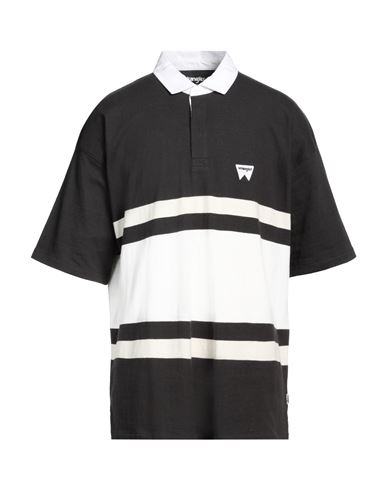 Shop Wrangler Man Polo Shirt Steel Grey Size M Cotton