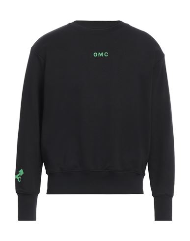 Shop Omc Man Sweatshirt Black Size Xl Cotton, Polyester