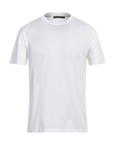 Low Brand Man T-shirt White Size 5 Cotton