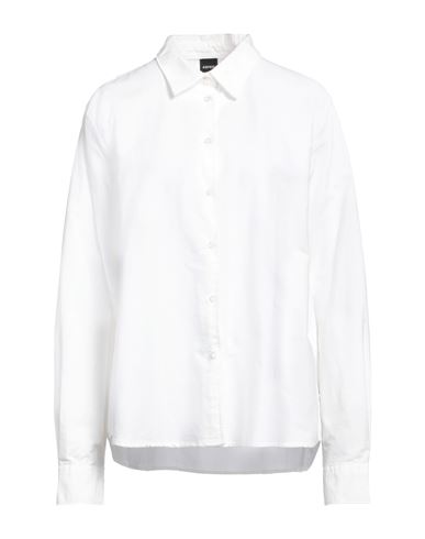 Aspesi Woman Shirt White Size 12 Cotton