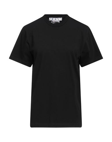 Off-white Woman T-shirt Black Size S Cotton, Polyester