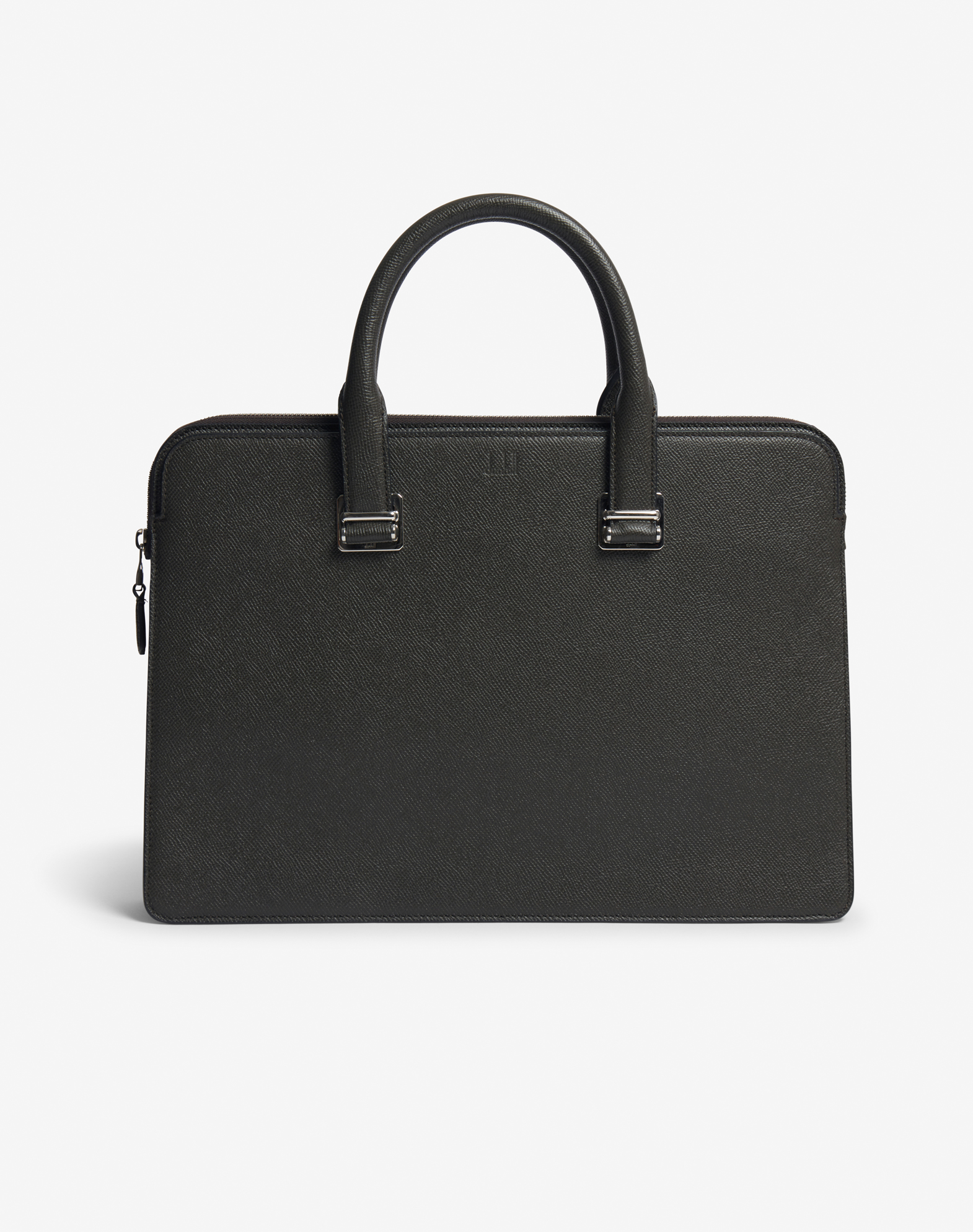 Dunhill Cadogan Single Gusset Document Case In Black