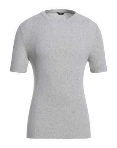 Shop Hōsio Man Sweater Light Grey Size Xl Cotton