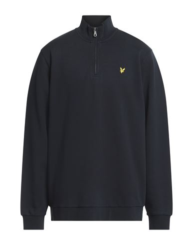 Shop Lyle & Scott Man Sweatshirt Midnight Blue Size Xl Cotton