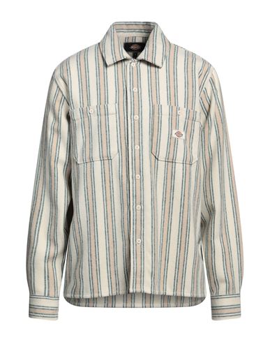 Shop Dickies Man Shirt Beige Size L Wool, Polyester