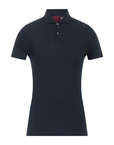 Shop Capsule Knit Man Polo Shirt Midnight Blue Size Xs Cotton