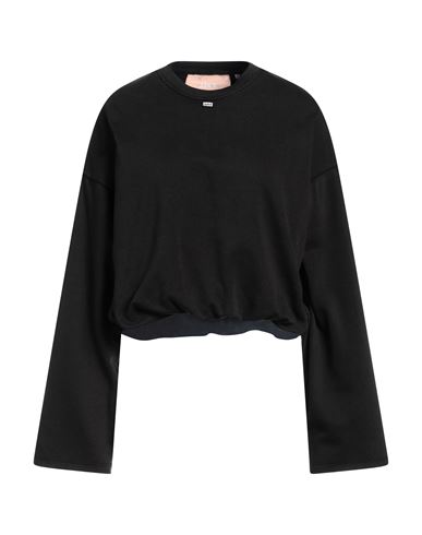 Shop Jjxx By Jack & Jones Woman Sweatshirt Black Size Xl Cotton, Polyester