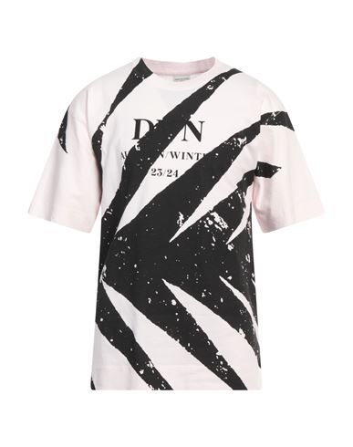 DRIES VAN NOTEN DRIES VAN NOTEN MAN T-SHIRT PINK SIZE XL COTTON
