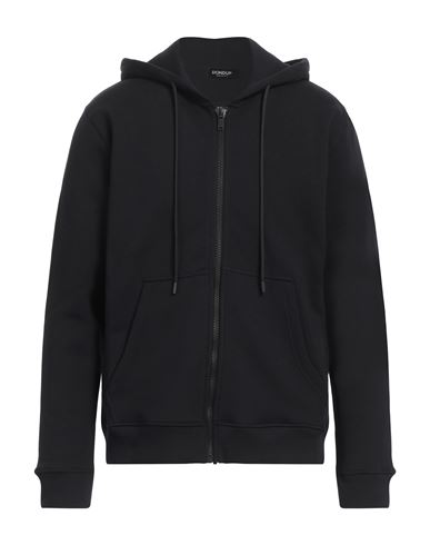 Shop Dondup Man Sweatshirt Black Size Xxl Cotton