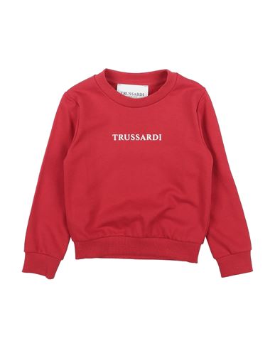 Trussardi Junior Babies'  Toddler Boy Sweatshirt Red Size 5 Cotton