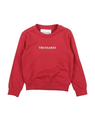 Trussardi Junior Toddler Boy Sweatshirt Red Size 5 Cotton In Red
