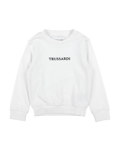 Trussardi Junior Toddler Boy Sweatshirt White Size 5 Cotton In White