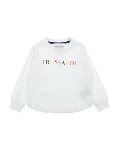 Trussardi Junior Toddler Boy T-shirt White Size 3 Cotton In White