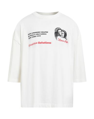 Shop Willy Chavarria Man T-shirt White Size Xl Cotton