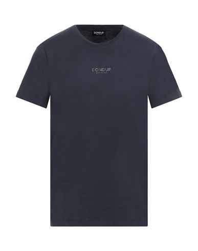 Dondup Man T-shirt Midnight Blue Size Xxl Cotton