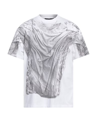 Y/project Man T-shirt White Size M Cotton
