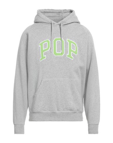Shop Pop Trading Company Pop Trading Company Man Sweatshirt Light Grey Size Xl Cotton, Polyester