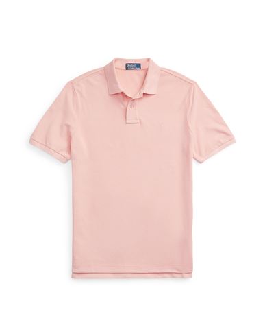 Shop Polo Ralph Lauren Woman Polo Shirt Pink Size L Cotton