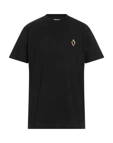 Shop Off-white Man T-shirt Black Size M Cotton, Elastane